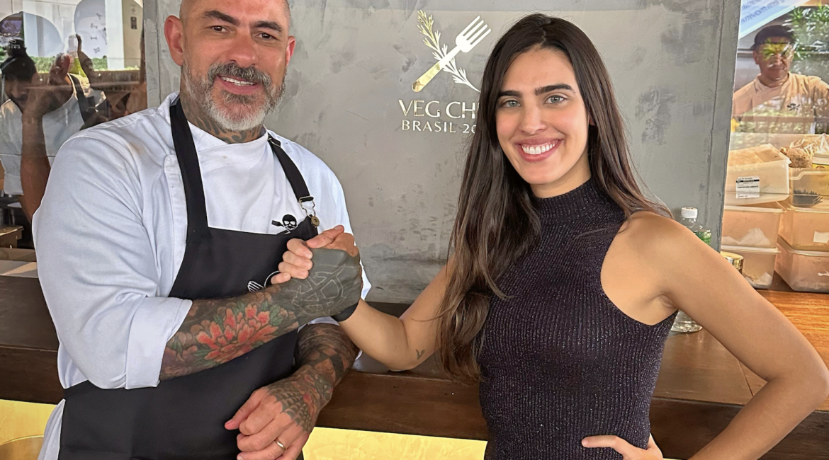 Chef Henrique Fogaça lança novo cardápio vegano e é contemplado com Garfinho de Ouro