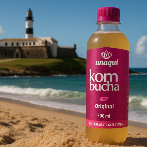 Kombucha Unaqui conquista o paladar e a saúde dos baianos com bebida fermentada que é tendência no Brasil